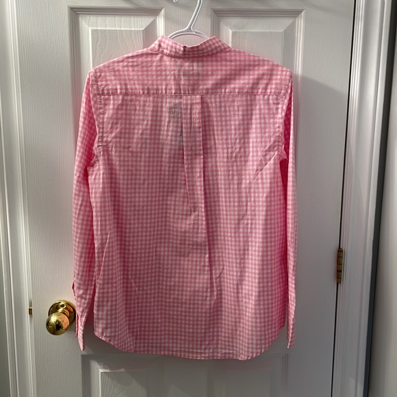 Polo Ralph Lauren pink gingham button down shirt. Size youth L (14-16) - Picture 6 of 6